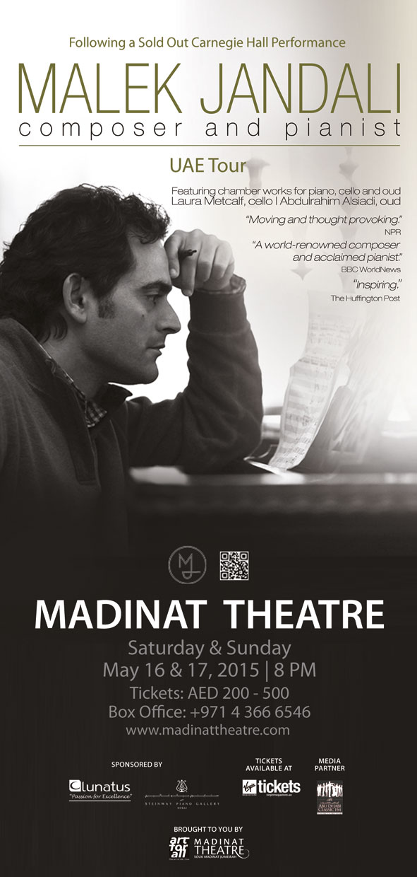 Malek Jandali Live in Dubai Madinat Theatre