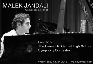 Malek Jandali Live with Forest Hill Central High School Symphony Orchestra
